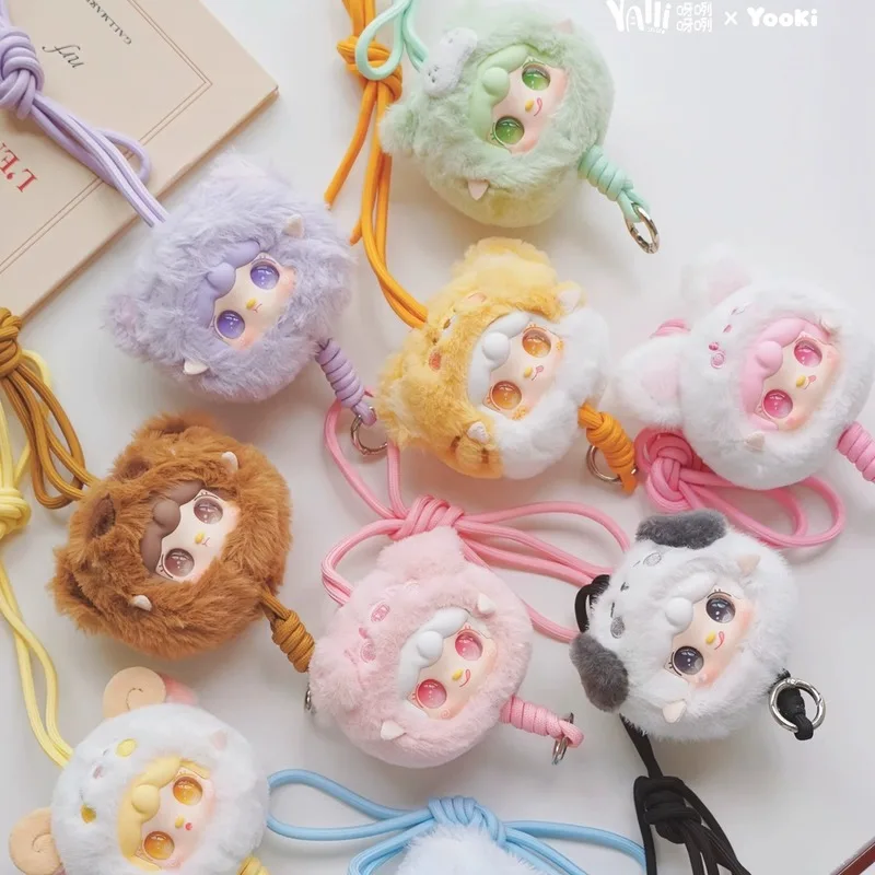 

Yooki V7 Pendant Phone Lanyard Series Vinyl Mini Blind Box Cute Decor Collection Figurine Girl Birthday Gift Doll Mystery Box