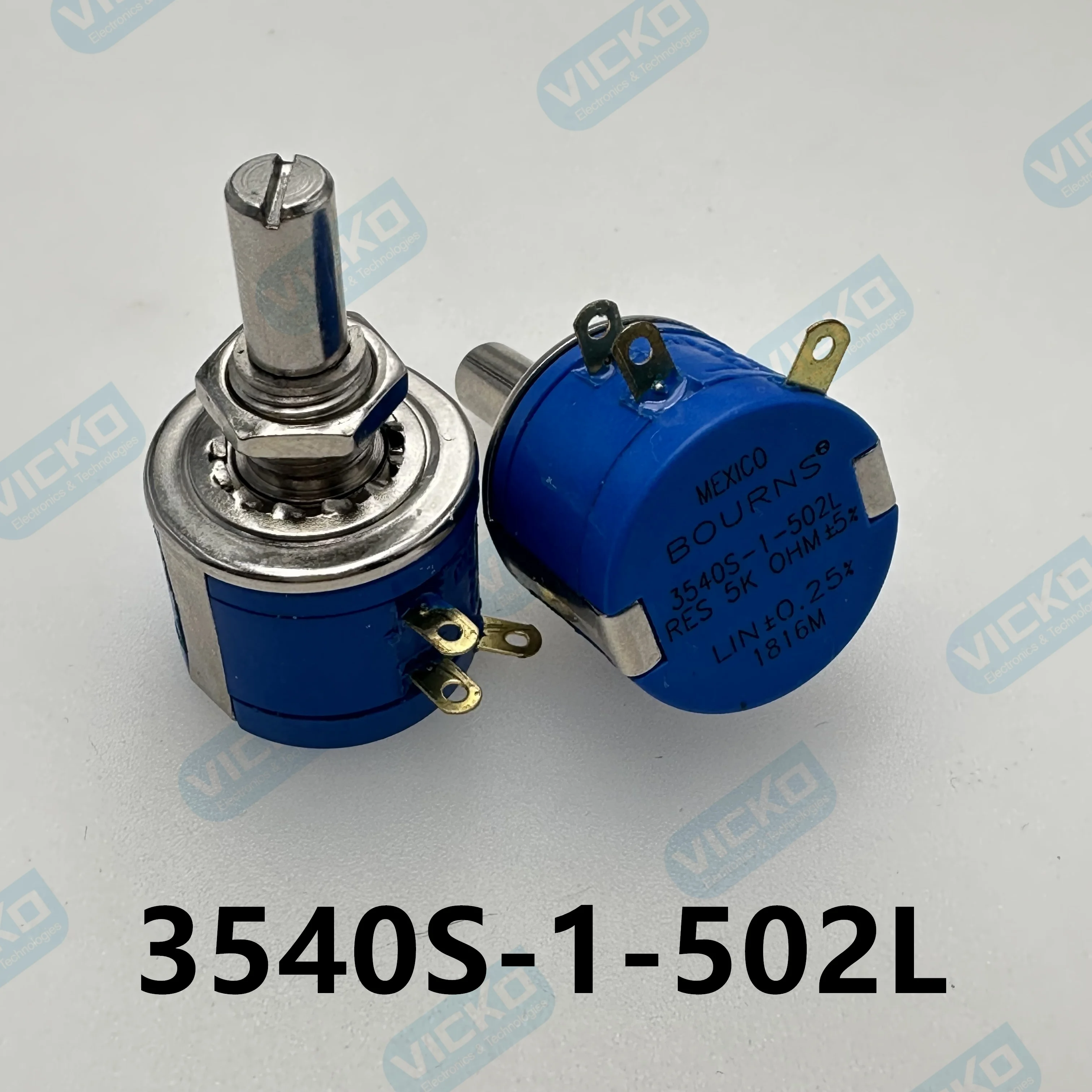 [VK] Original 3540S-1-502L 10 laps 5K plus or minus 5% wire wound potentiometer switch 3540S-1-502L 5K 3540S-1\