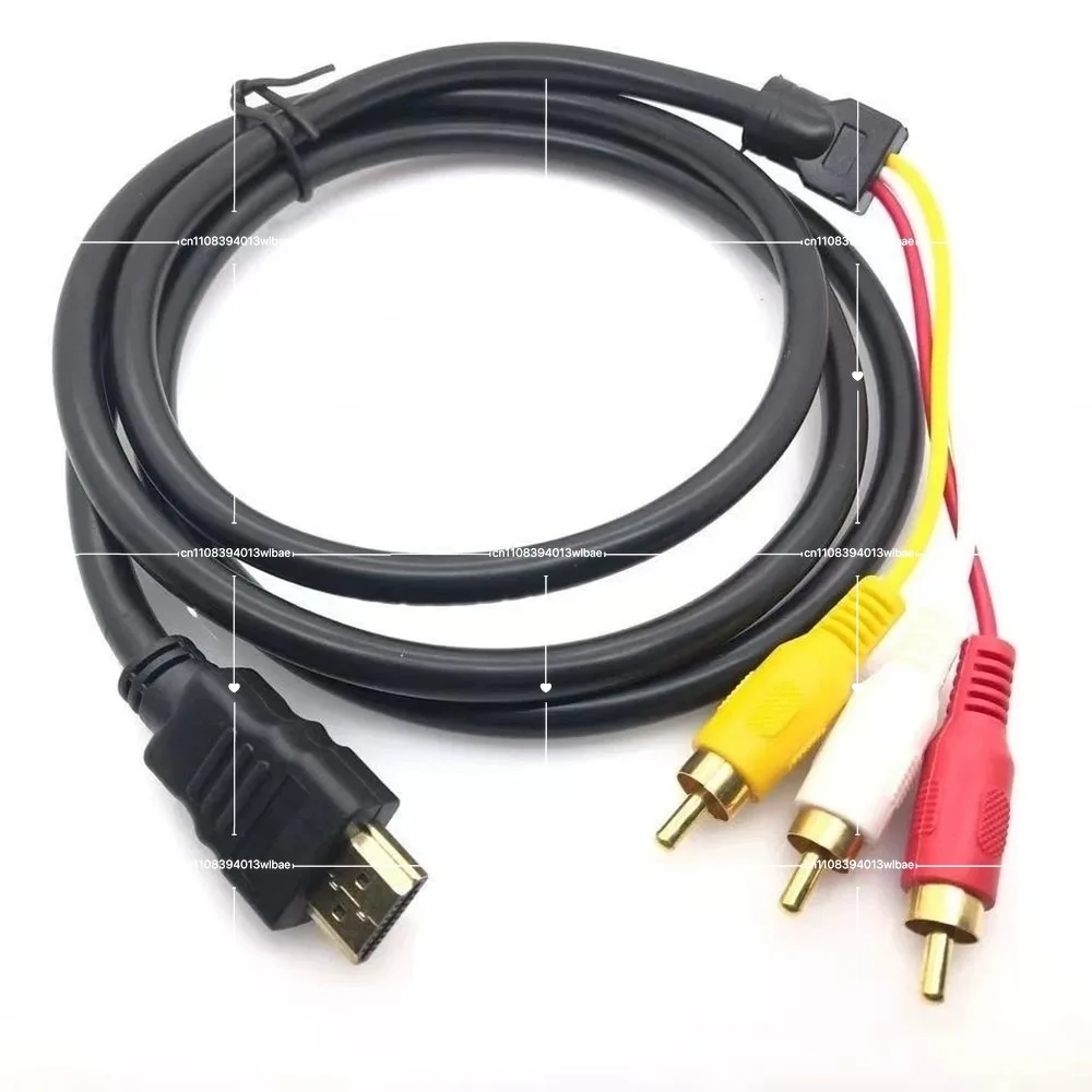 HDMI to AV 3 RCA Composite Converter Adapter Cable 1080P for TV DVD PS3 for Xbox