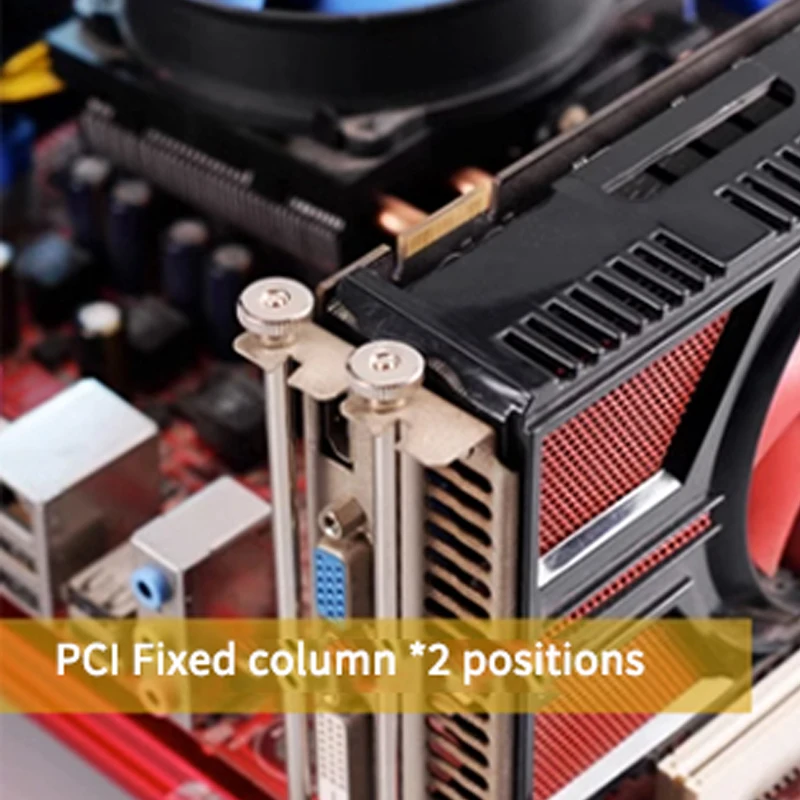 

PC-JMK6 Vertical Aluminum Open Chassis DIY Computer Case for ATX/M-ATX/ITX Gaming Overclocking Host