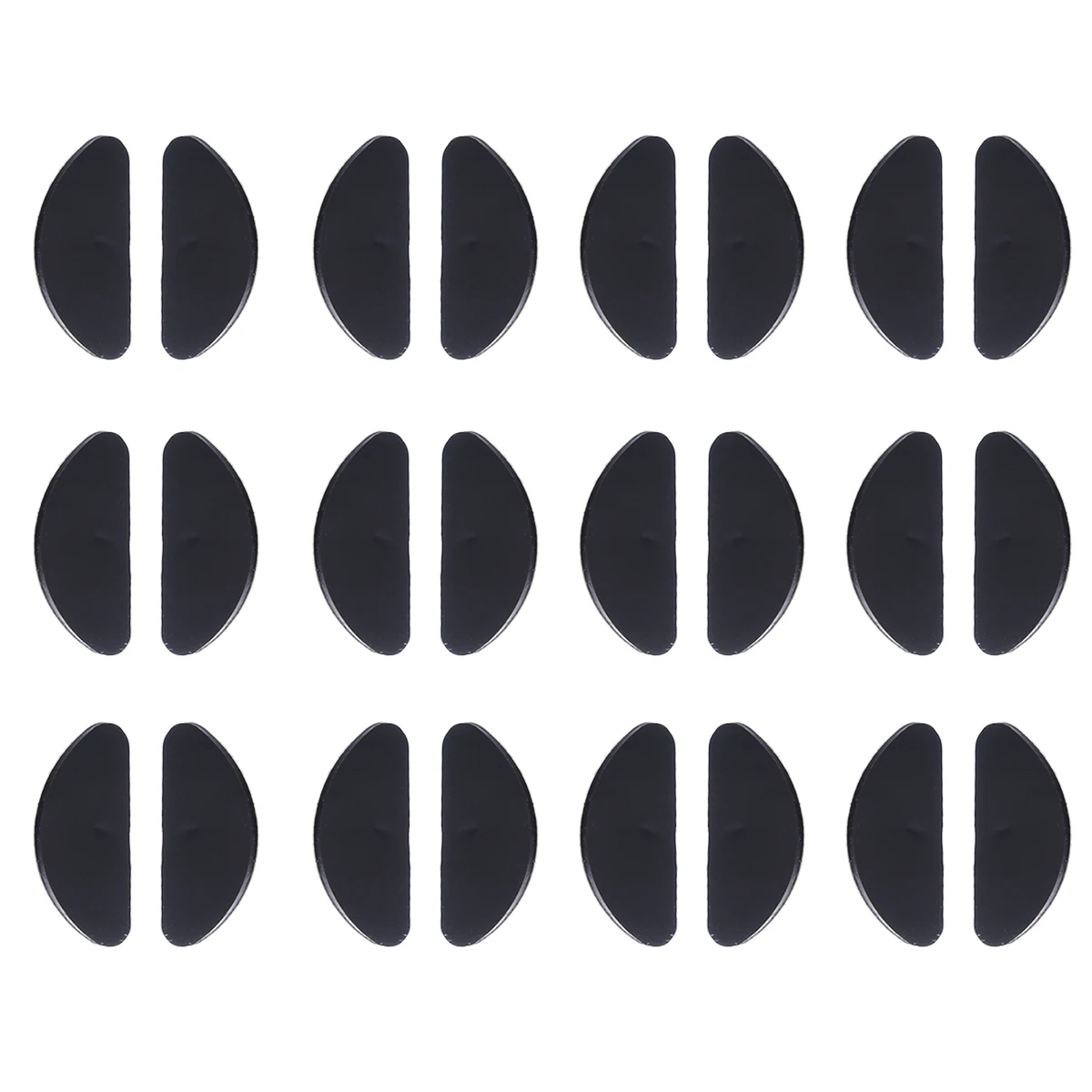 

25Pairs Non-Slip Silicone Nose Pads for Glasses Sunglasses Anti Slip Lift Increase Eyeglasses Accessories Non-Slip Nose Pads