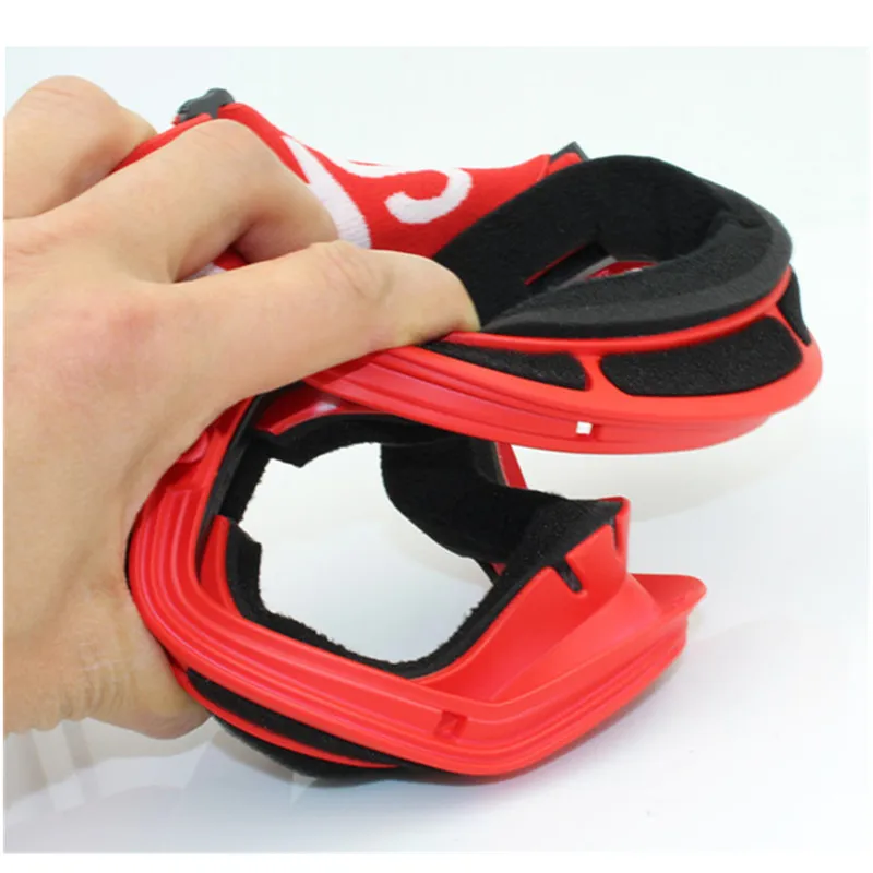 Occhiali da sci snowboard strato singolo antiappannamento UV400 grandi occhiali sferici uomo donna sci motoslitta maschera occhiali da neve