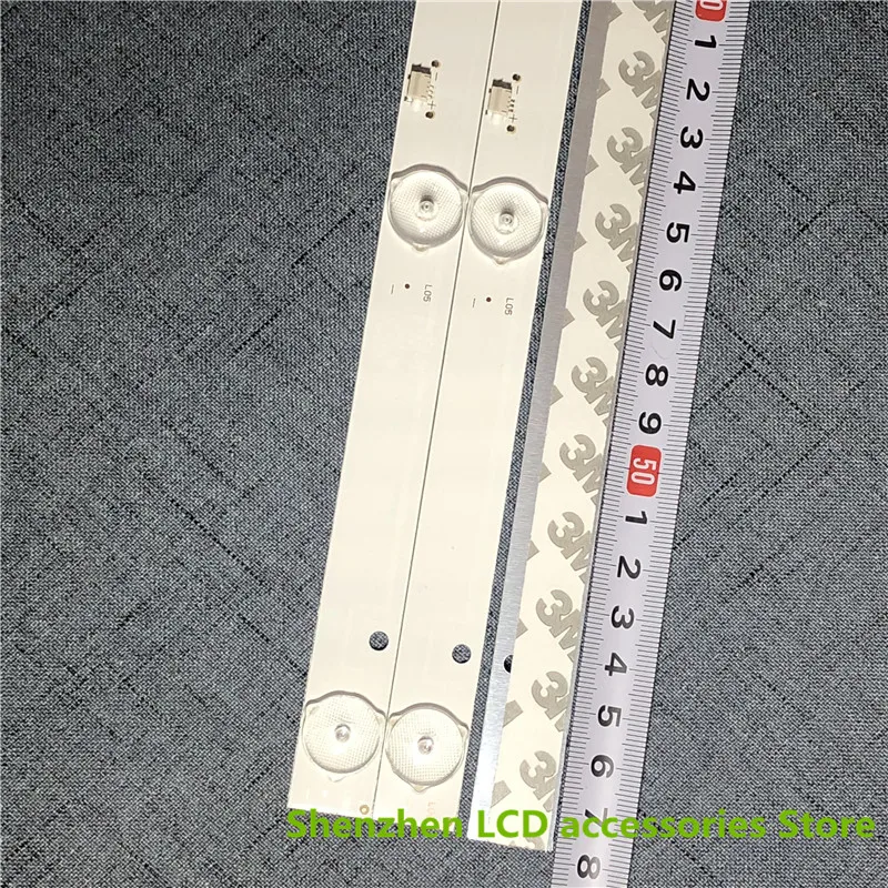 สำหรับ JL.D32061235-114BS-M 577มม.6V 6LED 32นิ้วใช้อลูมิเนียม100% ใหม่ LCD TV Backlight บาร์