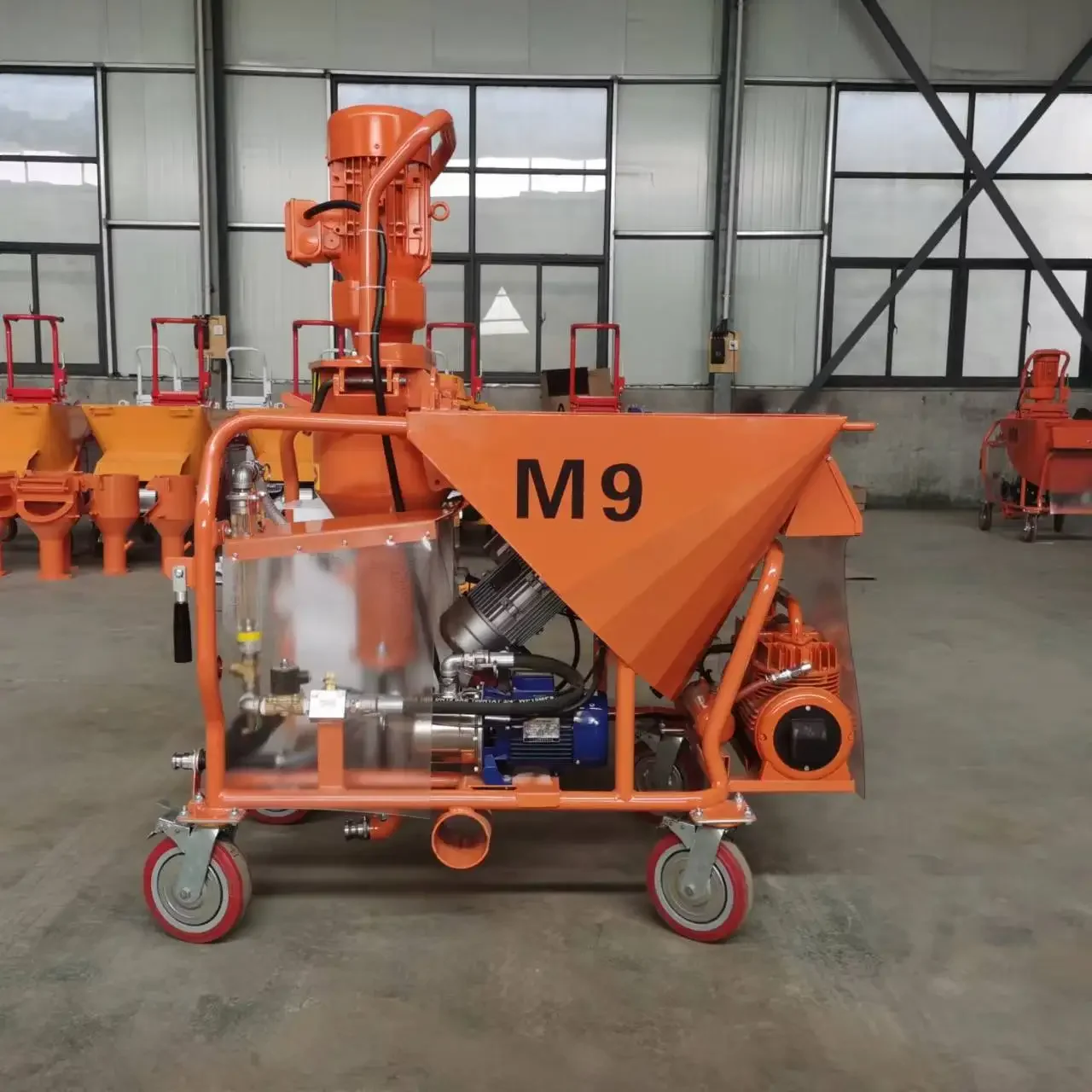 Putty Spraying Machine Cement Spray Plaster Machine Plastering Machine for Wall Cement M9 Cement Sprayer