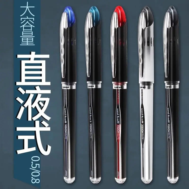 

UNI-BALL UB-200/205 Rollerball Pen 0.5/0.8mm Fine Point Quick-Drying Ink Smooth Writing Pen School Office Business Daily Use ﻿