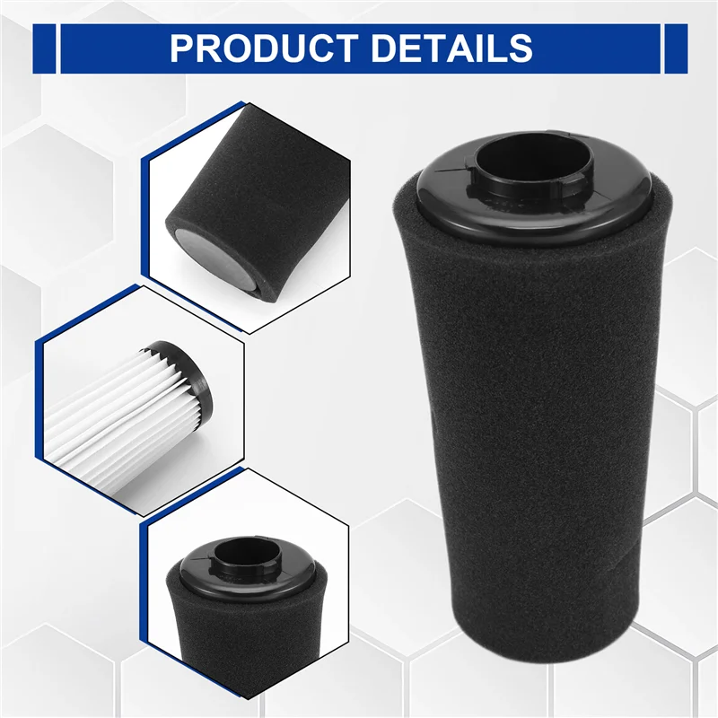 -A90P 2 Pack Replacement Odor Trapping Filter F112 For Dirt Devil Upright Bagless Vacuum Cleaners Compares To AD47936