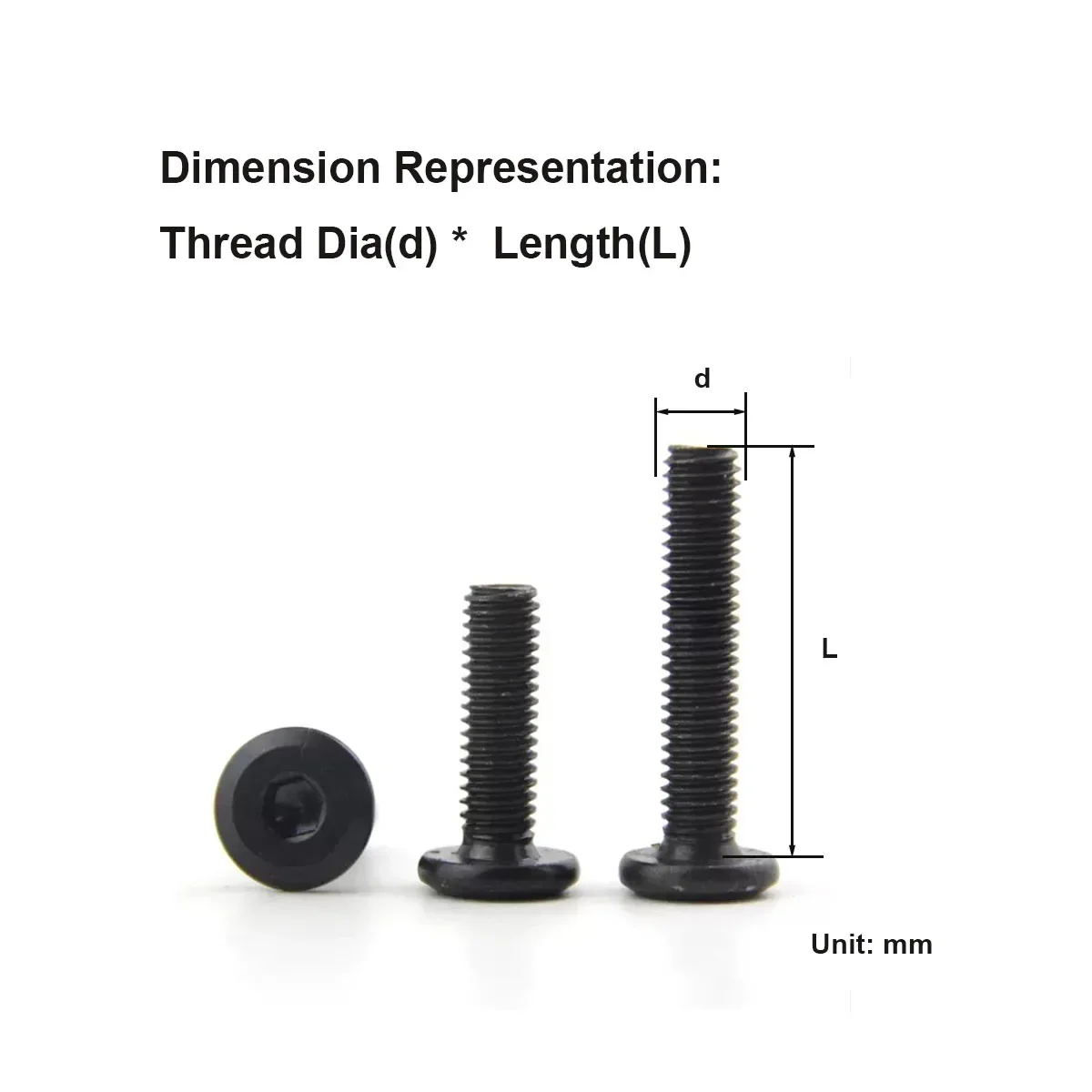 

Black Carbon Steel Diagonal Large Flat Head Hexagonal Furniture Screw Baby Bed Table And Chair Home Chamfer Bolt M6M8