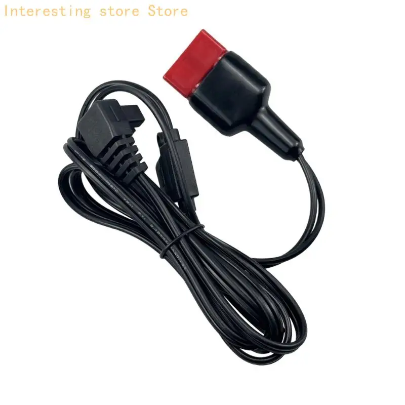 In-Vehicle Refrigerator Power Extension Cable 50A 14AWG with Strain Reliefs 55KC