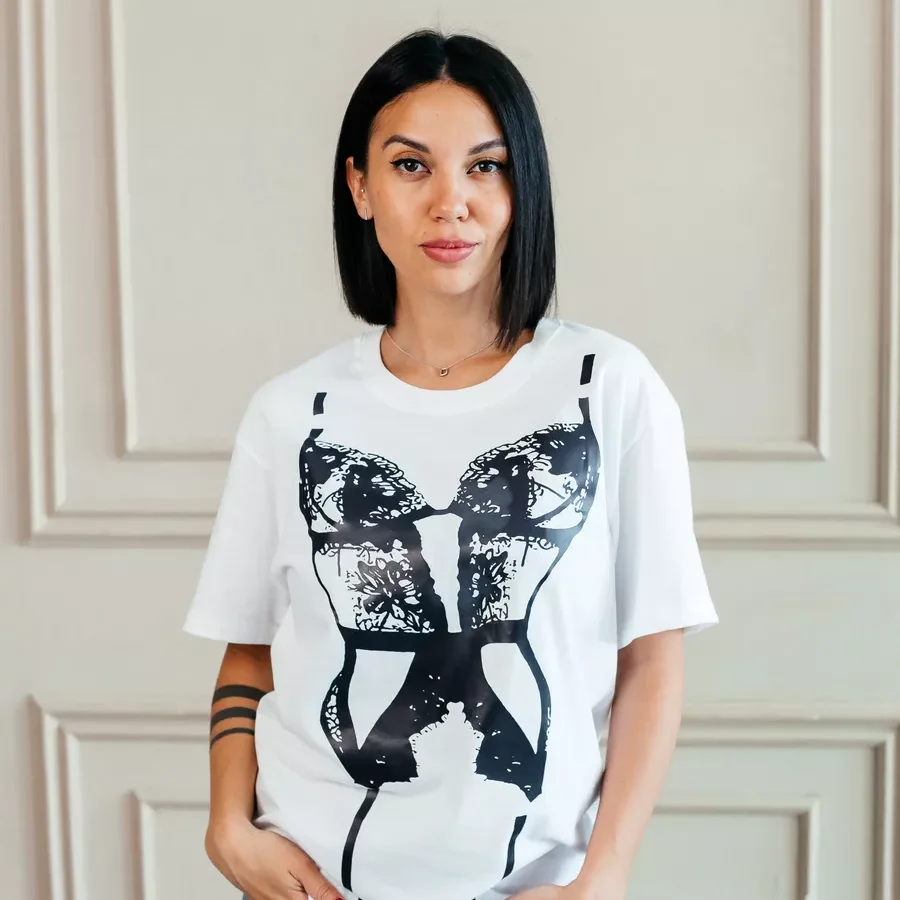 Grappige Print Tops Ontwerp Korte mouwen Losse Zomer Afdrukken T-shirt Vrouwen Thirt Shirt Femme Vrouwen Kleding