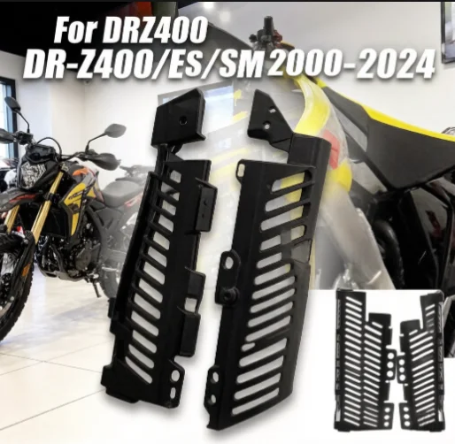 

Защитная накладка на радиатор для мотоциклов Suzuki RM250, RM125, DRZ400, DRZ400E, DRZ400S, DRZ400SM, защита бака для воды