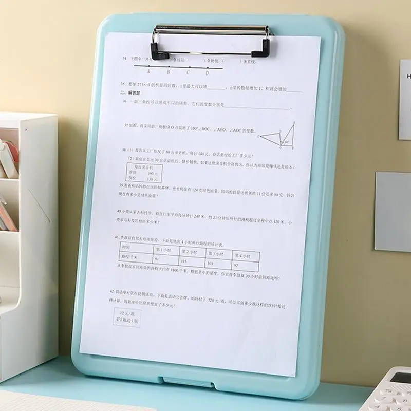 حقيبة منظم مستندات A4 محمولة ، حامل ورق ، مجلد ملفات ، صندوق ملفات المشروع ، منظم ورق