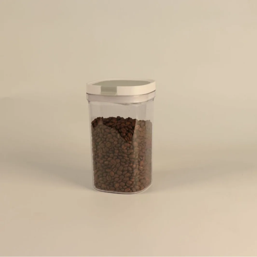 

Coffee Bean Storage Jar Food Grade with Spoon One-way Exhaust Seal Outdoor Portable Moisture-proof Jar, Coffee Bean Storage Jar