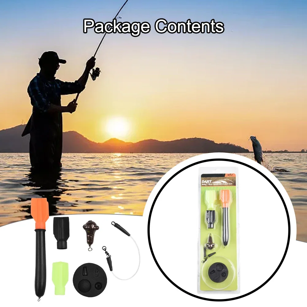 Marker Fishing Float Kit Accessories Eye-Catching Float 1set 56g/2oz ABS+EVA+Lead+Nylon Floats Terminal Tackle - view 4