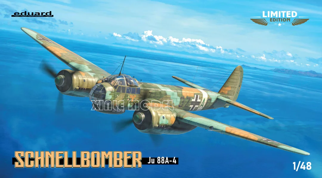 

Пластиковый сборный набор для модели самолета Eduard 11194 Schnellbomber Ju 88 A-4 1/48