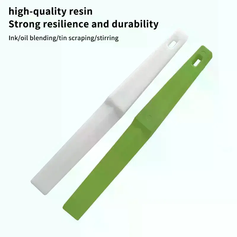 6 Inch Silk Screen Printing Inks Scraper Spatulas Plastic SMT Squeegee Board For Screen Printing Scrapers Tools