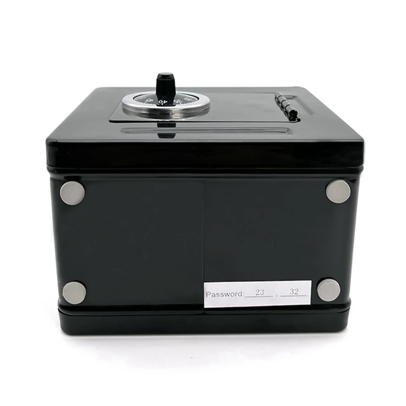 N84R-Piggy Bank Cash Coin Box ATM Bank Electronic Coin Piggy Bank With Password Coin Box,Storage Box