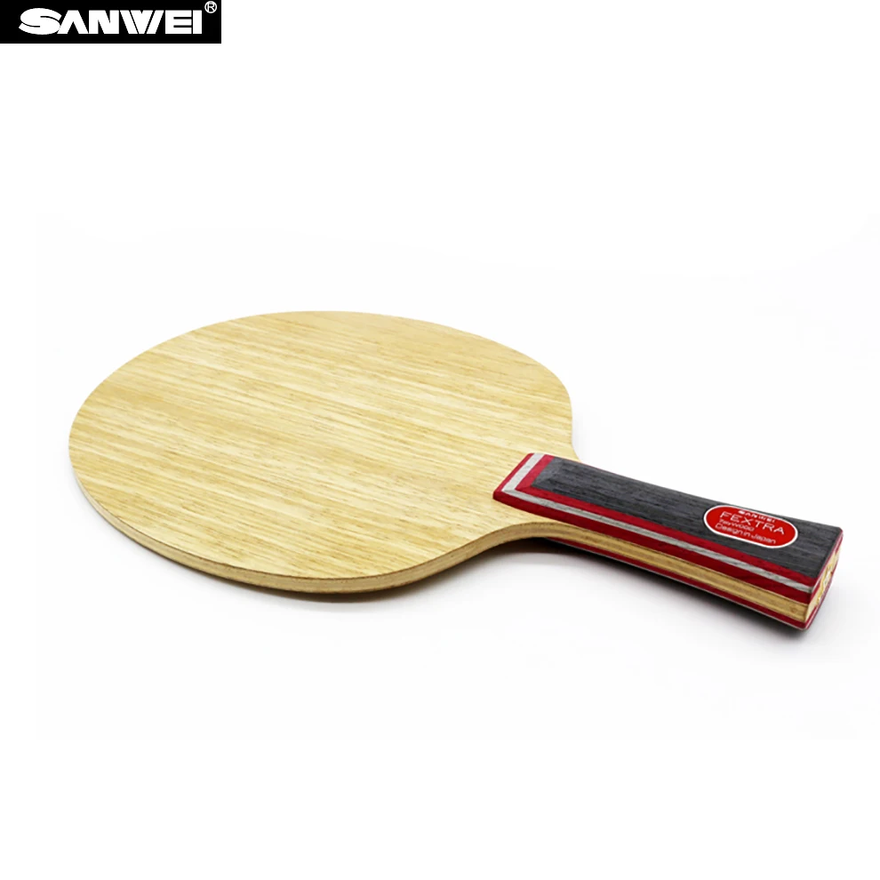 SANWEI Table Tennis Blade FEXTRA 7 ply wood all-around Japan Design (Stiga Clipper CL Structure) Ping Pong Racket Bat Paddle