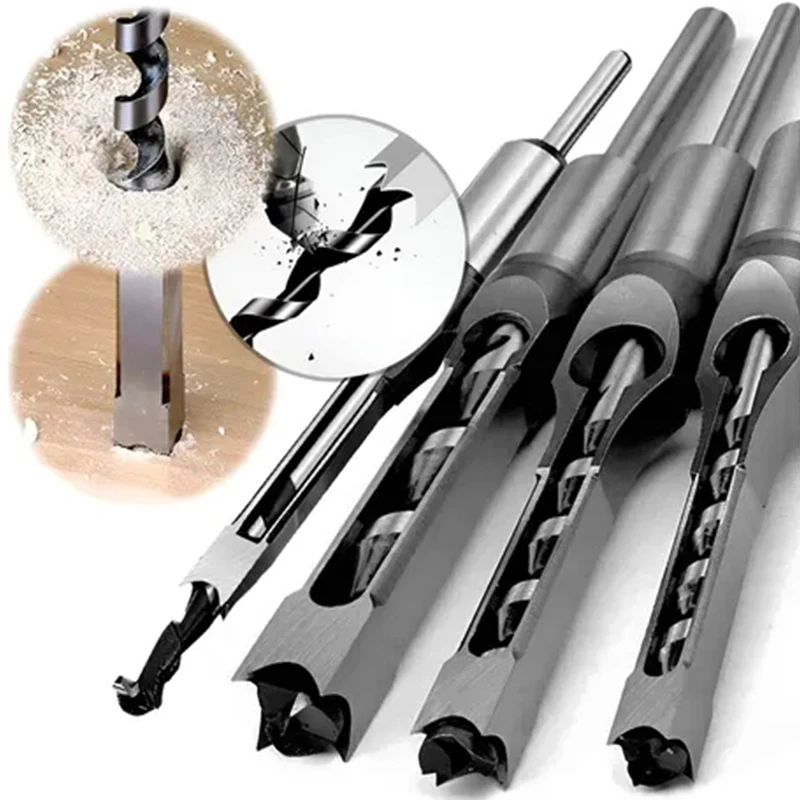 

2в1 высокоскоростные стальные сверла для квадратных отверстий, деревянные спиральные долбежные долота, деревообрабатывающие пилы, сверла для отверстий, инструменты для открывания