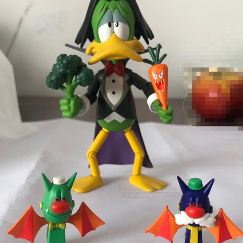 Original 1/12 HC01 Happy Childhood Count Duckula  Vegetarian Count Action Figure Anime Peripheral Collection Toys Ornaments