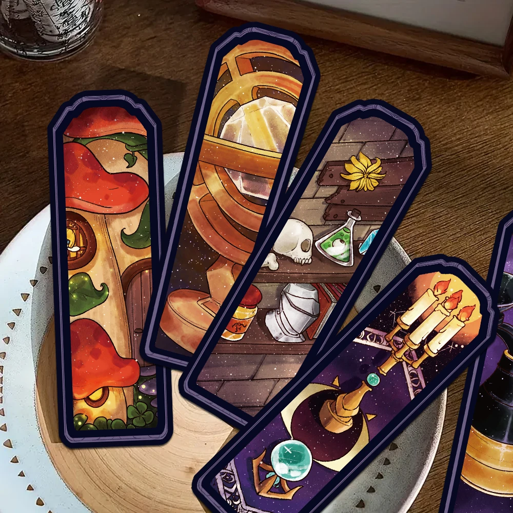 

30 шт., закладки для волшебного дома, канцелярские принадлежности для студентов, страницы для чтения с маркировкой, эстетические закладки «сделай сам», креативные декоративные открытки