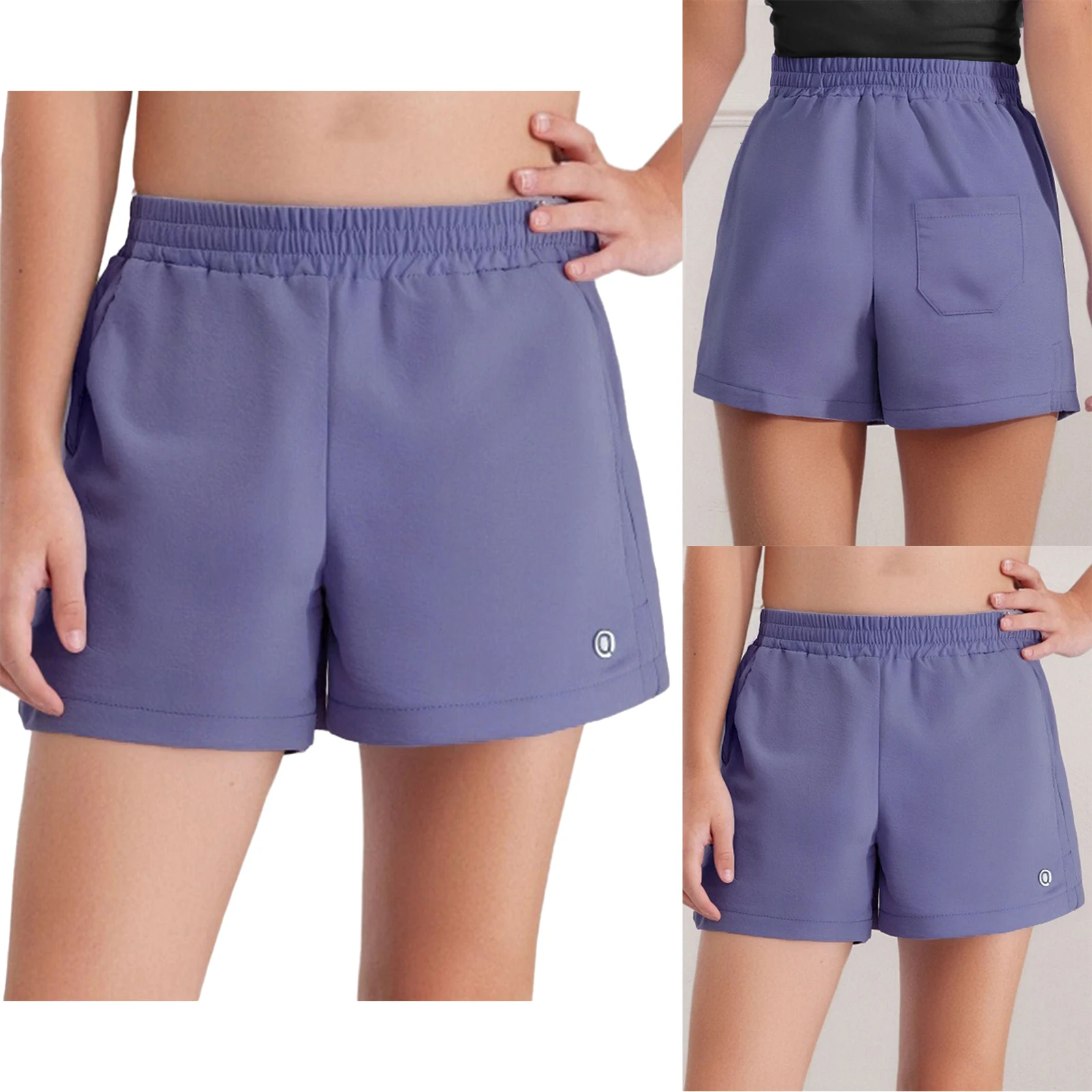 Kids Girls Stretchy Sports Sho - Kids Outdoor Yoga review and price