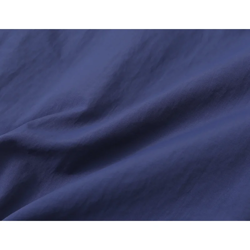 2026 Neue Revers-Reißverschluss-Cropped-Jacke & Elastische Weitbein-Hose Damen Zweiteiler Tech-Stoff Lässiger Passender Trainingsanzug – Detail 8