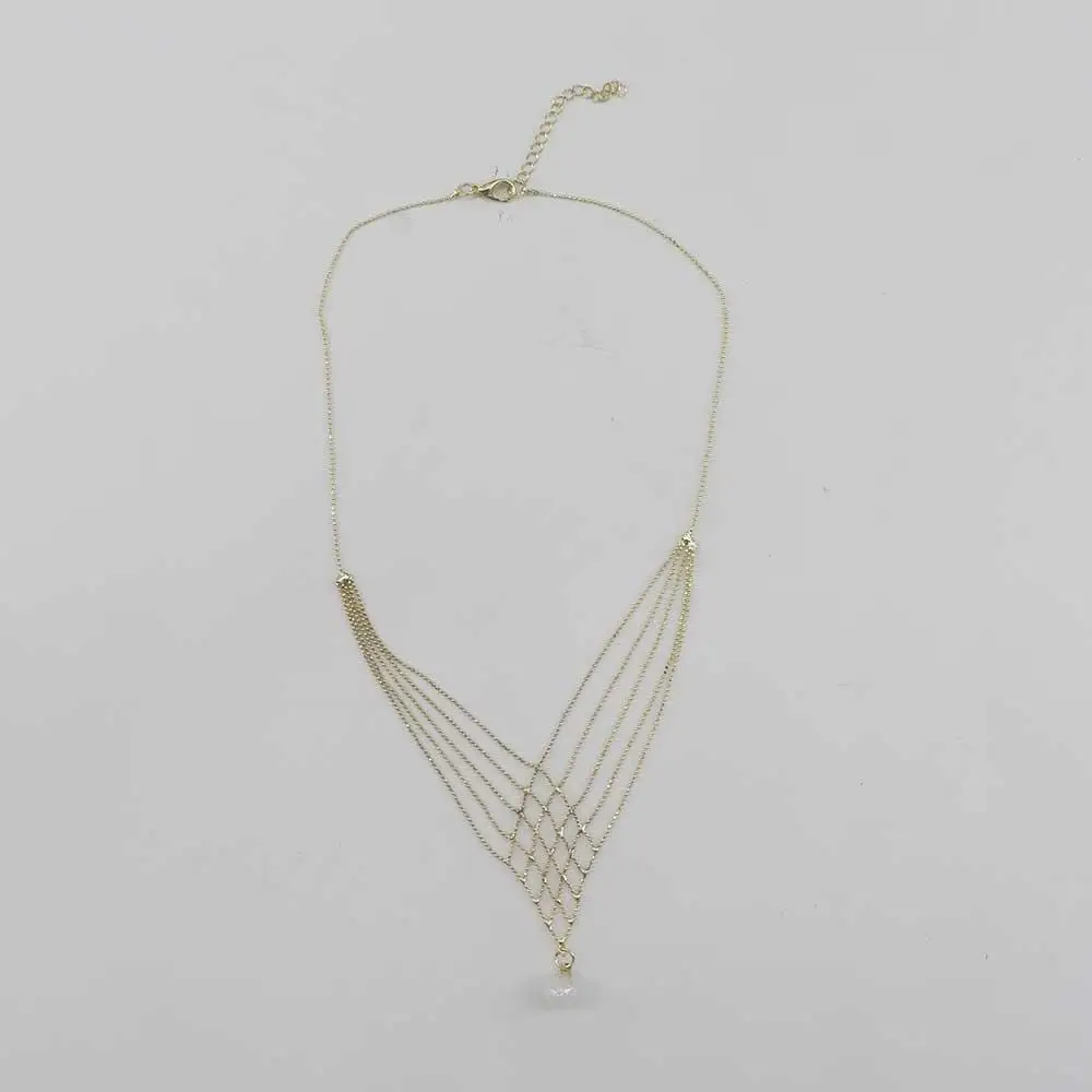 1 Pc Necklace Alloy Material Titanium Steel Material Necklace Korean Necklaces Vintage Clavicle Chain Jewelry Accessories