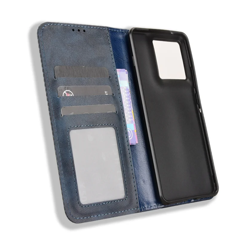 حافظة لهاتف موتورولا موتو إيدج 70 5G محفظة جلدية فاخرة قابلة للطي مغناطيسية كاملة الامتزاز حافظة لهاتف موتو X70 Air 5G #5