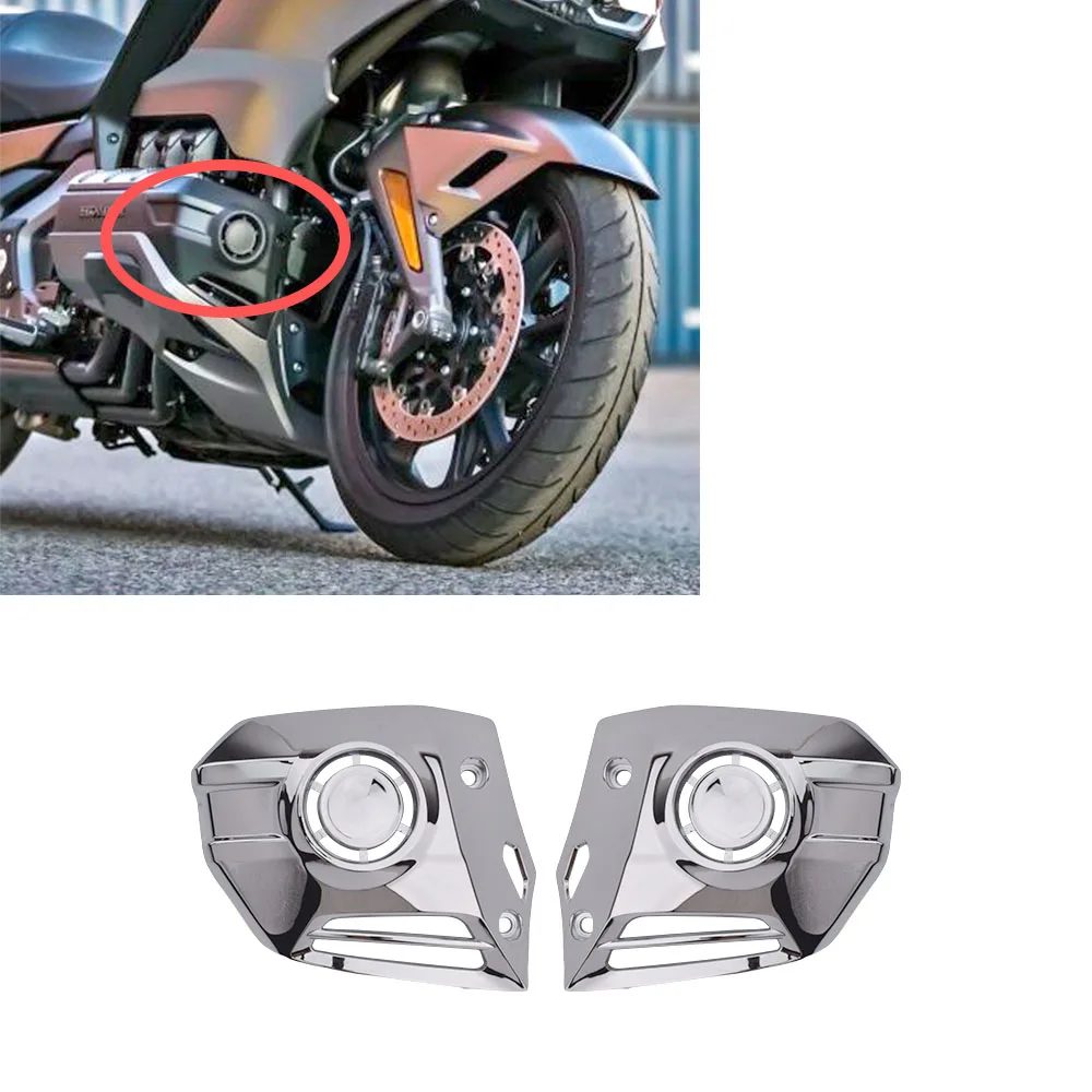 

For Honda Goldwing 1800 2018 GL1800 Gold Wing GL 1800 Motorcycle Left&Right Lower Cowl Cover Chrome