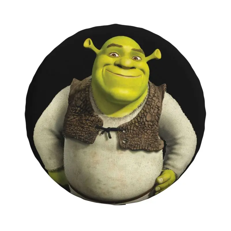 Custom Shrek Meme Spare Tire Cover for Toyota RAV4 Prado Jeep RV SUV Trailer Car Wheel Protector Covers 14