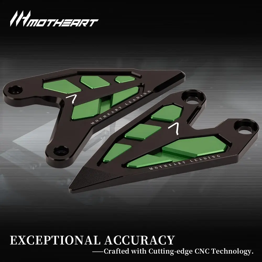 أوتاد قدم للدراجة النارية مع واقي للكعب لـ Z7 Hybrid 2024-2025 Ninja 7 Hybrid 2024-2025 CNC T6 6061 ملحقات مقاومة للحرارة