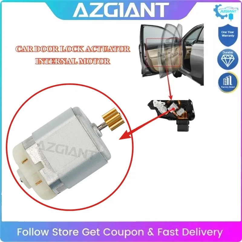 

AZGIANT Car Central Control Motor Door Lock Actuator 12 Volt for 1992-2002 Ford E150 E250 E350 Accessories Auto