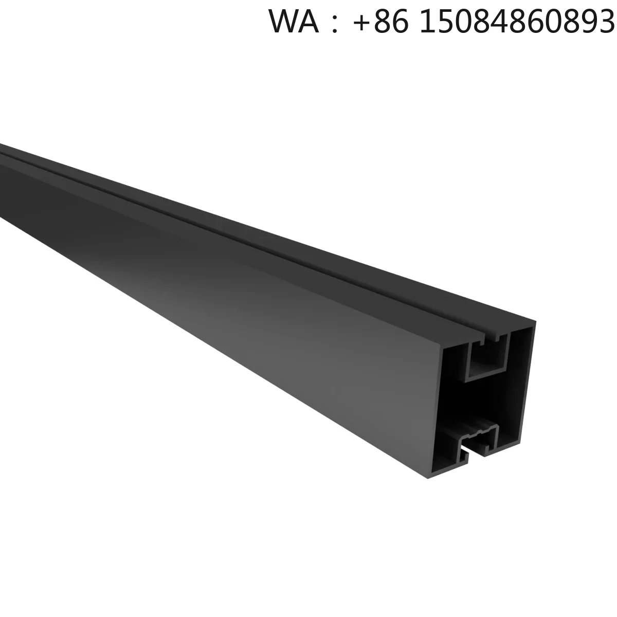 

Black PV Mounting Rail, Pitched Tile Roof Solar Bracket Accessories, Stylish Solar Energy Hardware Parts for Photovoltaic Syste