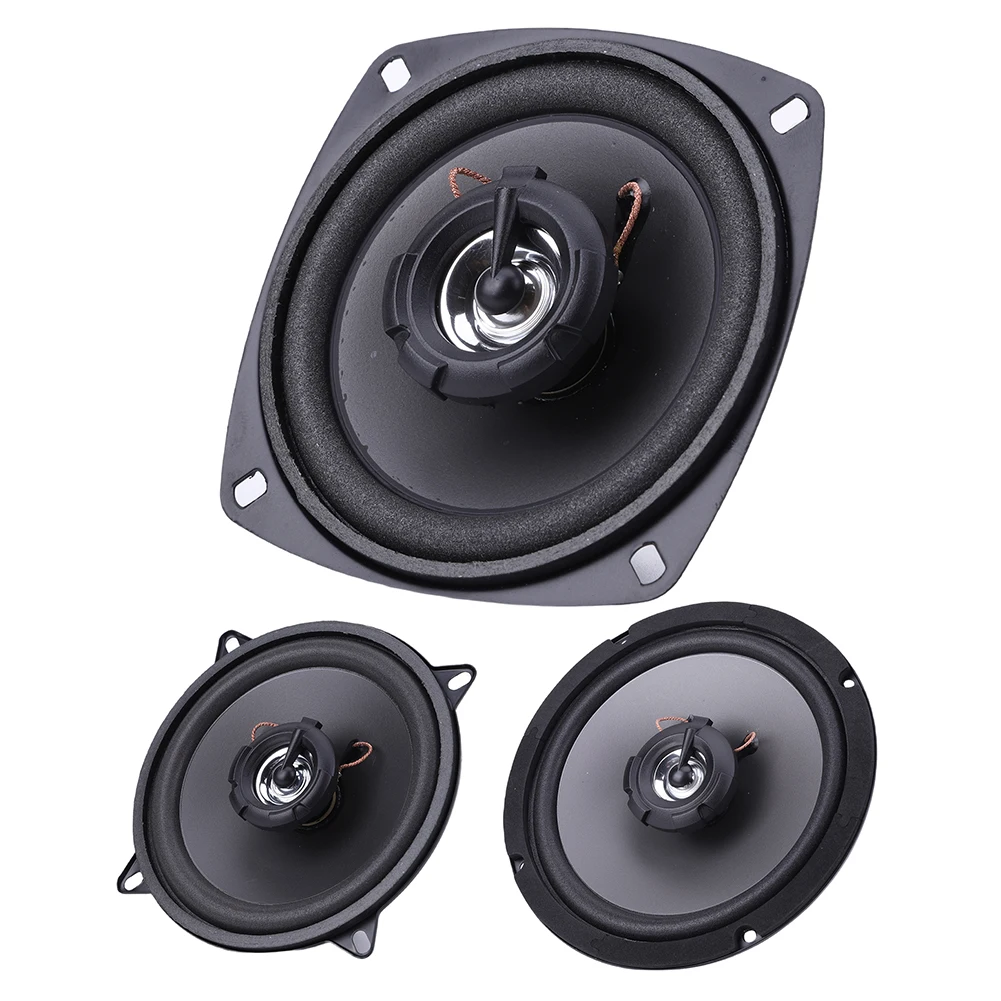 4/5/6 Inch Automobile Audio HiFi Music 12V 2 Way Auto Audio Loudspeaker 4 Ohms Full Range Frequency Auto Audio 300W/400W/500W