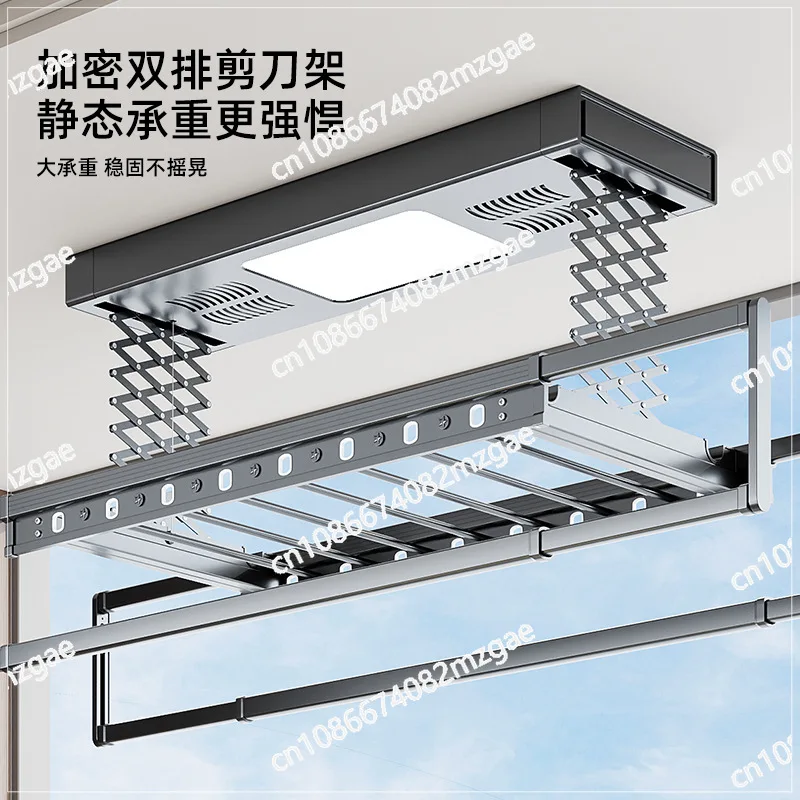 

Интеллектуальная электрическая сушилка для белья с дистанционным управлением, автоматическим подъемником и ножничным механизмом