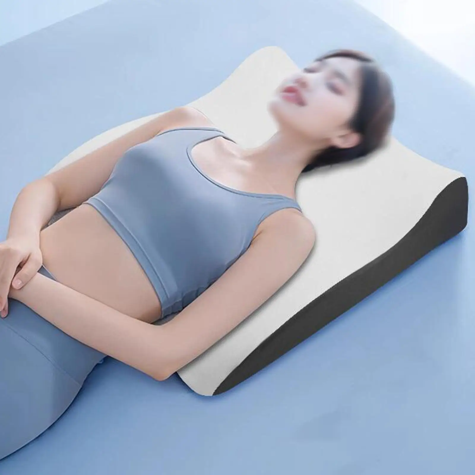 

Leg Elevation Pillow Memory Foam Foot Pillow Soft Ankle Elevation Pillow