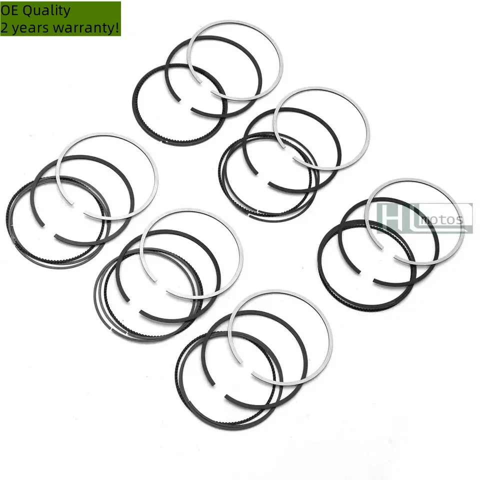 Premium 6pcs Piston Rings Φ85mm STD for BMW E60 E61 E83 E85 E86 325i 328i 330i 525i 528i 530i X3 X5 Z4 N52 N53 3.0L 3.0 L6 - Image 2