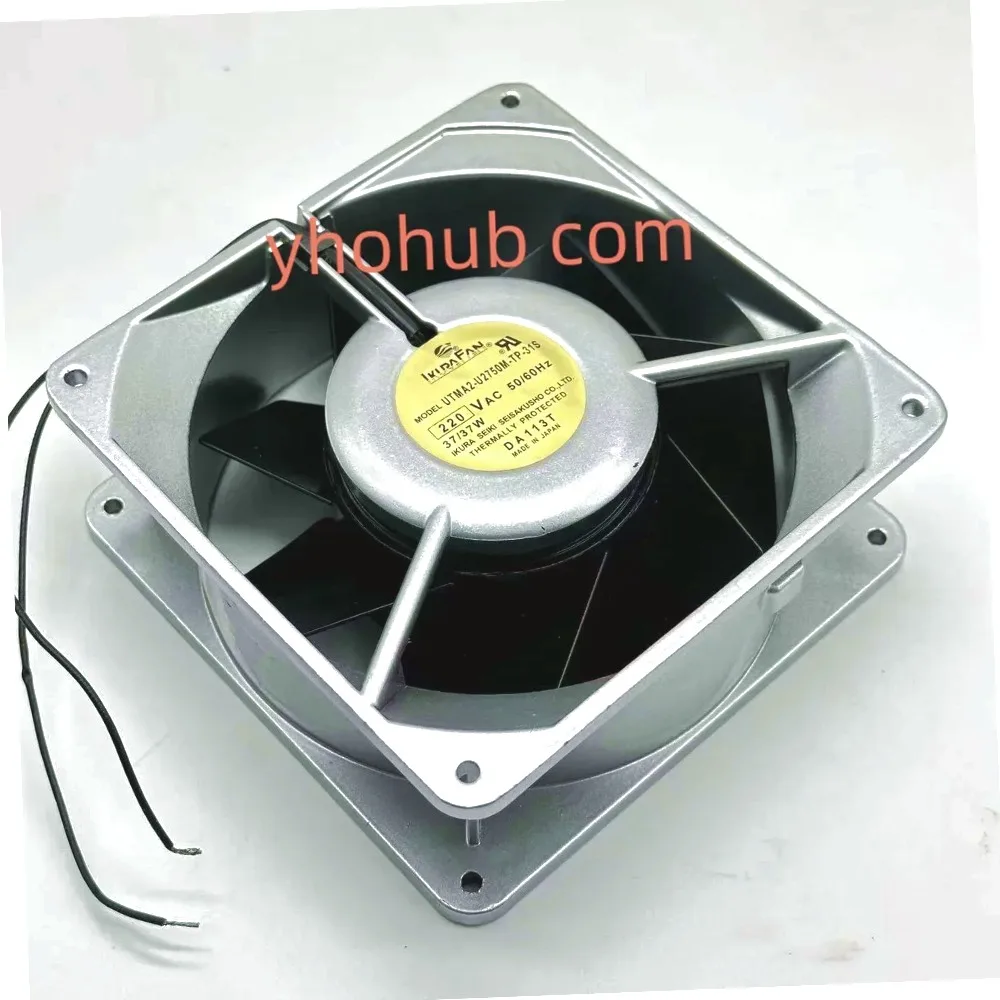 IKURA UTMA2-U2750M-TP-31S   37W 140x140x50mm 2-Wire Server Cooling Fan