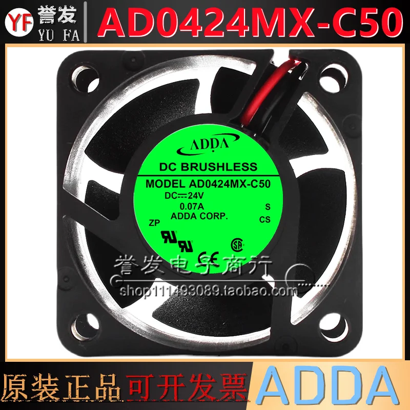 

НОВЫЙ ОРИГИНАЛЬНЫЙ AD0424MX-C50 24 В 0,07 А 4020 40x40x20 мм Охлаждающий ВЕНТИЛЯТОР РАДИАТОР