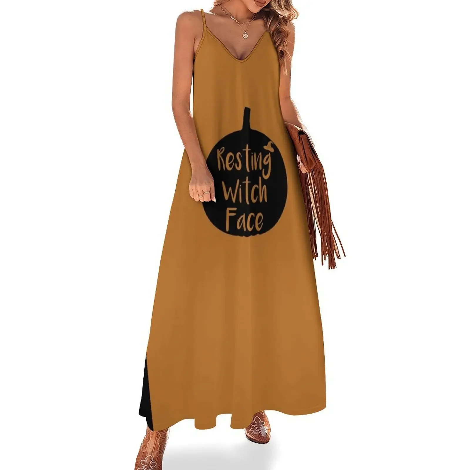 

Resting Witch Face Sleeveless Dress womans clothing summer outfits for women 2025