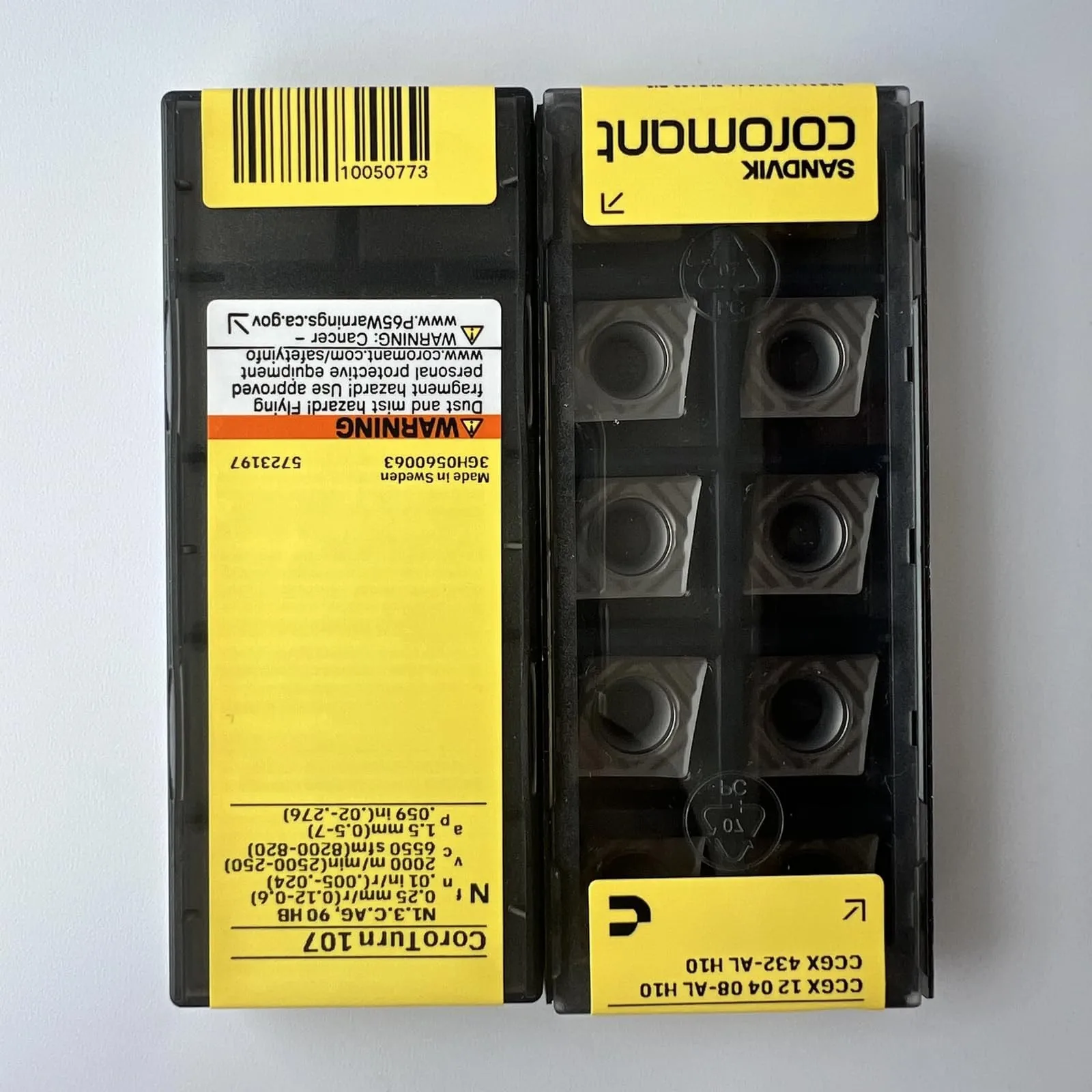 

Оригинальный SANDVIK/CCGX120408-AL H10/лезвие с ЧПУ из твердого сплава, 10 шт.