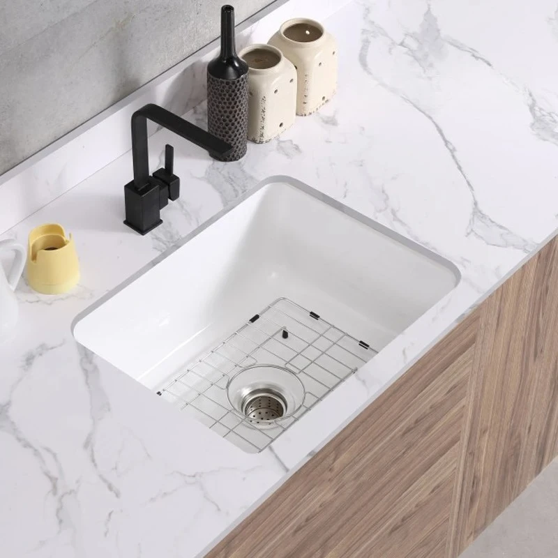 

under-counter basin, American built-in 23-inch sink, large size single basin outlet for washing dishes and vegetables