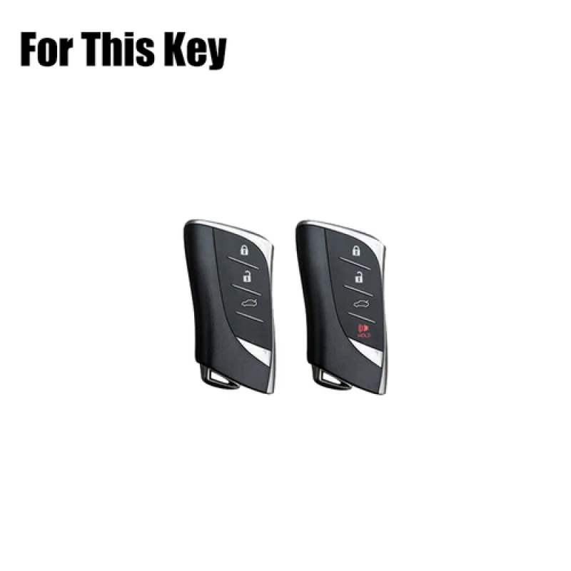 A + سبائك الزنك سيليكون حافظة مفاتيح السيارة لكزس LS ES UX250 ES350 LS350 LC500 #2