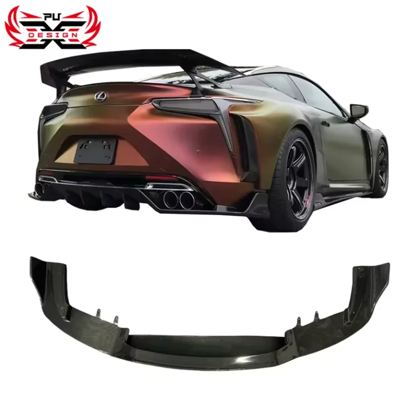 

Wholesale Carbon Fiber Rear Diffuser Rear Bumper For Lexus LC500 Bodykit Car Body Kit