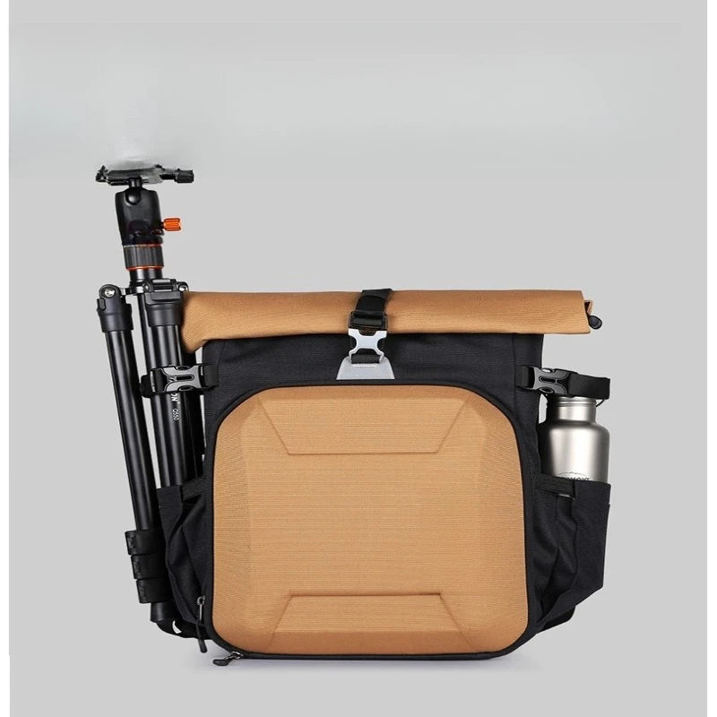

Camera bag Professional shoulder camera bag Large capacity SLR Canon hard case anti-collision waterproof micro-single backpack
