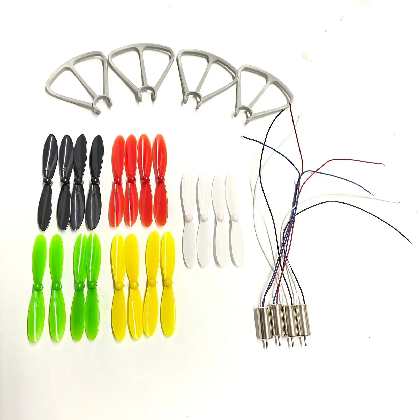 4DRC MINI RC Drone V9 4D-V9 Quadcopter Parts Propeller Blades Protection Guard Motors Engines