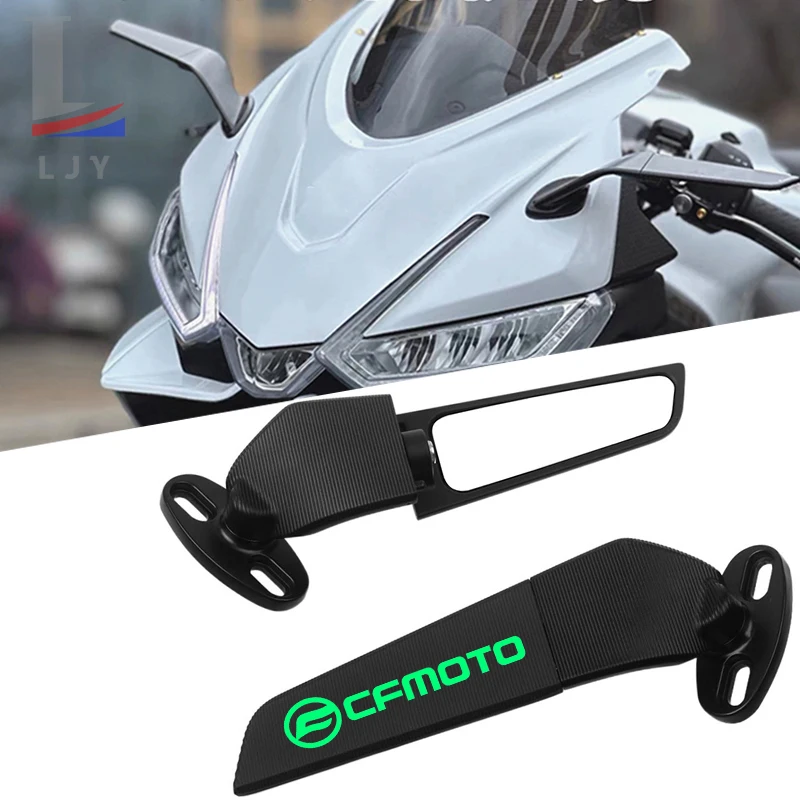 For CFMOTO MT800 800MT 650MT 800 650 MT CF 650 TR-G 650TR-G Motorcycle CNC rearview mirror fixed wing