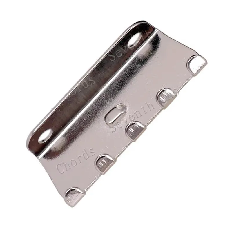 2 Stück, lange Tremolo-Brücke, Klammer zur Befestigung am Korpus, für E-Gitarren-Zubehör, Musikinstrumente. – Detail 3