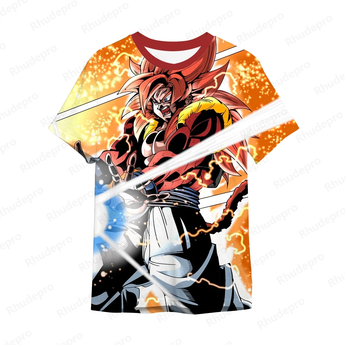 

T-Shirts Dragon ball Anime Vegeta Men Shirt Men's Shirt T-shirts Super Saiya Tops Streetwear Fashion Goku 2023 Clothing 5XL