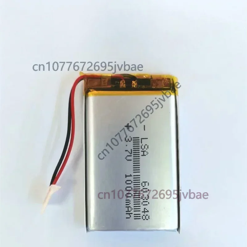 603048 Li-Polymer Battery 900mAh 3.7V for GPS Navigators Dash Cams LED Signs & Monitoring Devices